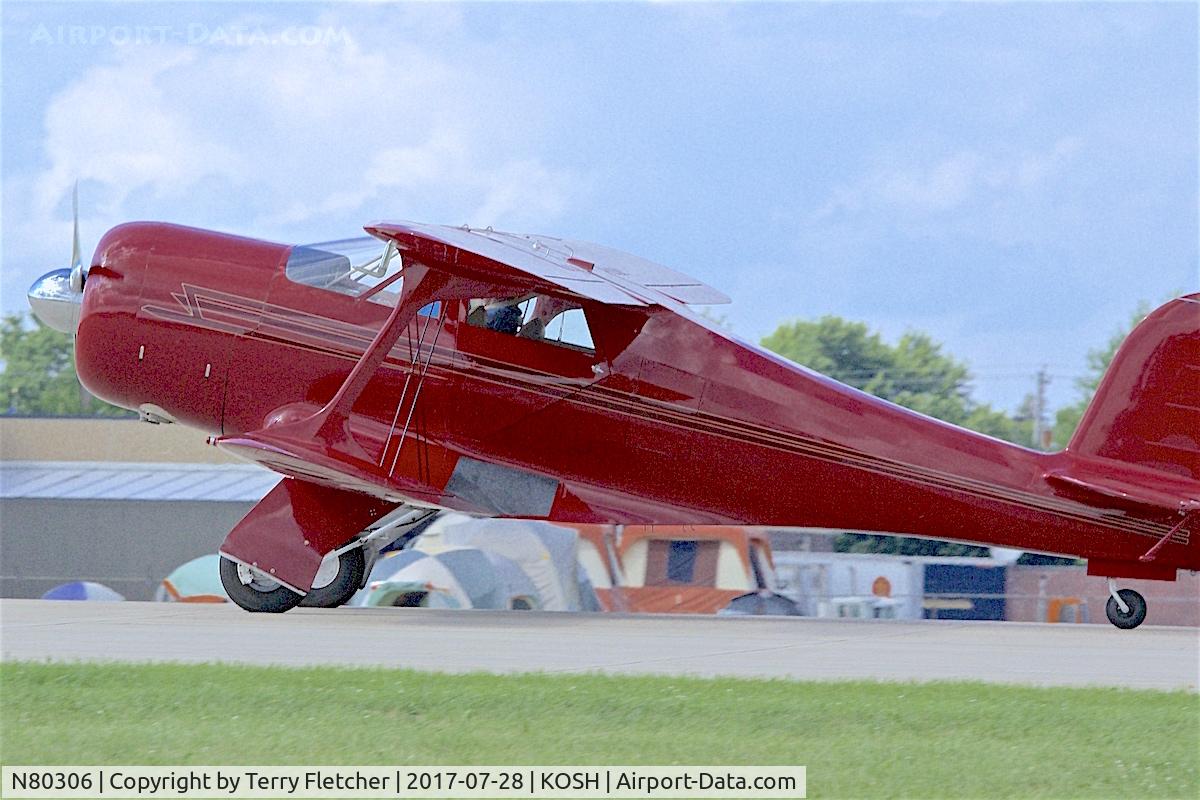N80306, 1947 Beech G17S C/N B-5, At 2017 EAA AirVenture at Oshkosh