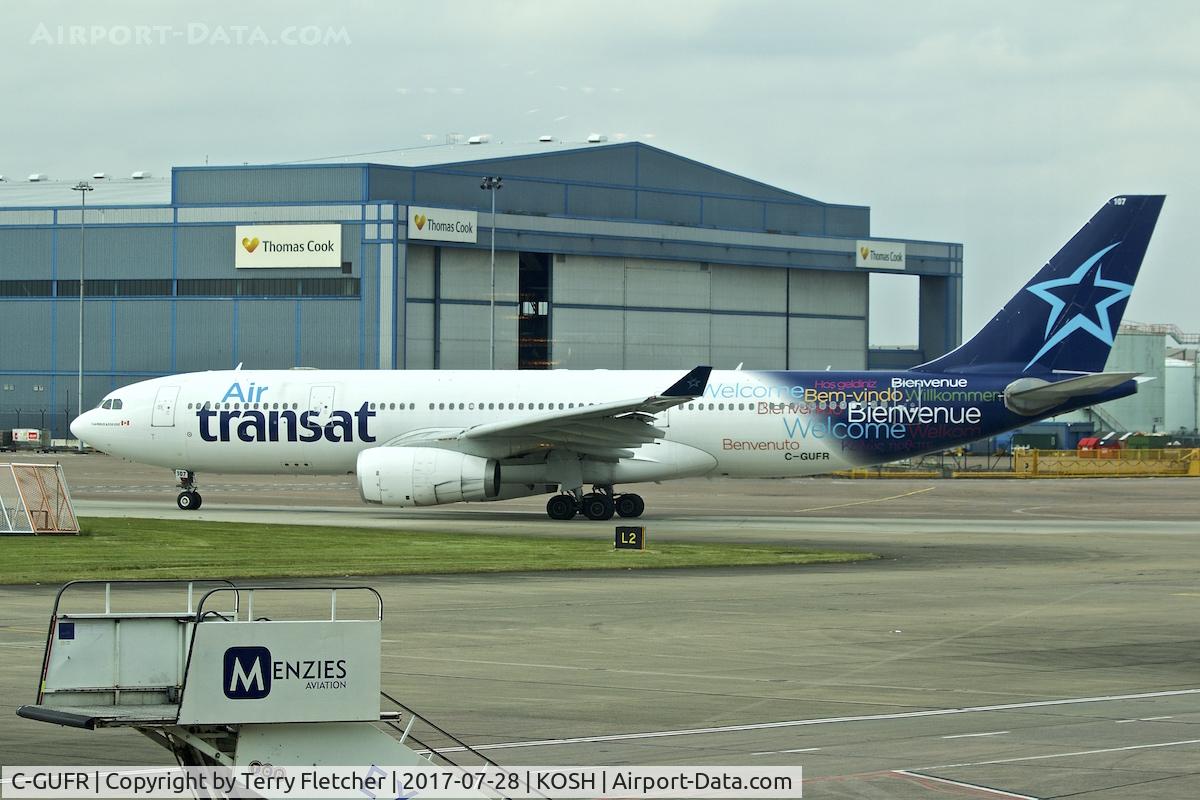 C-GUFR, 1999 Airbus A330-243 C/N 251, At Manchester on 19th July 2017