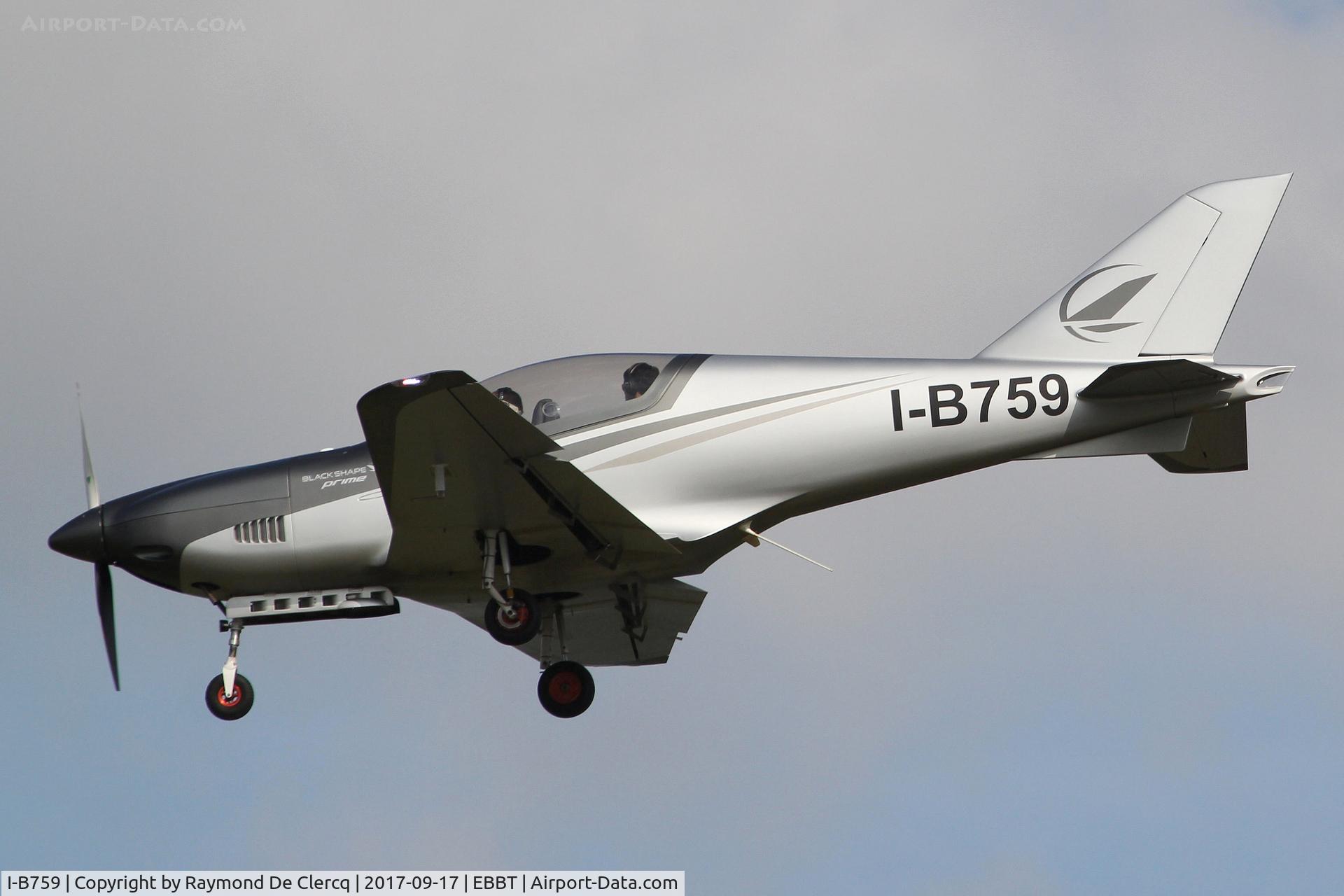 I-B759, Blackshape Prime C/N not found I-B759, Flying Festival at Brasschaat.