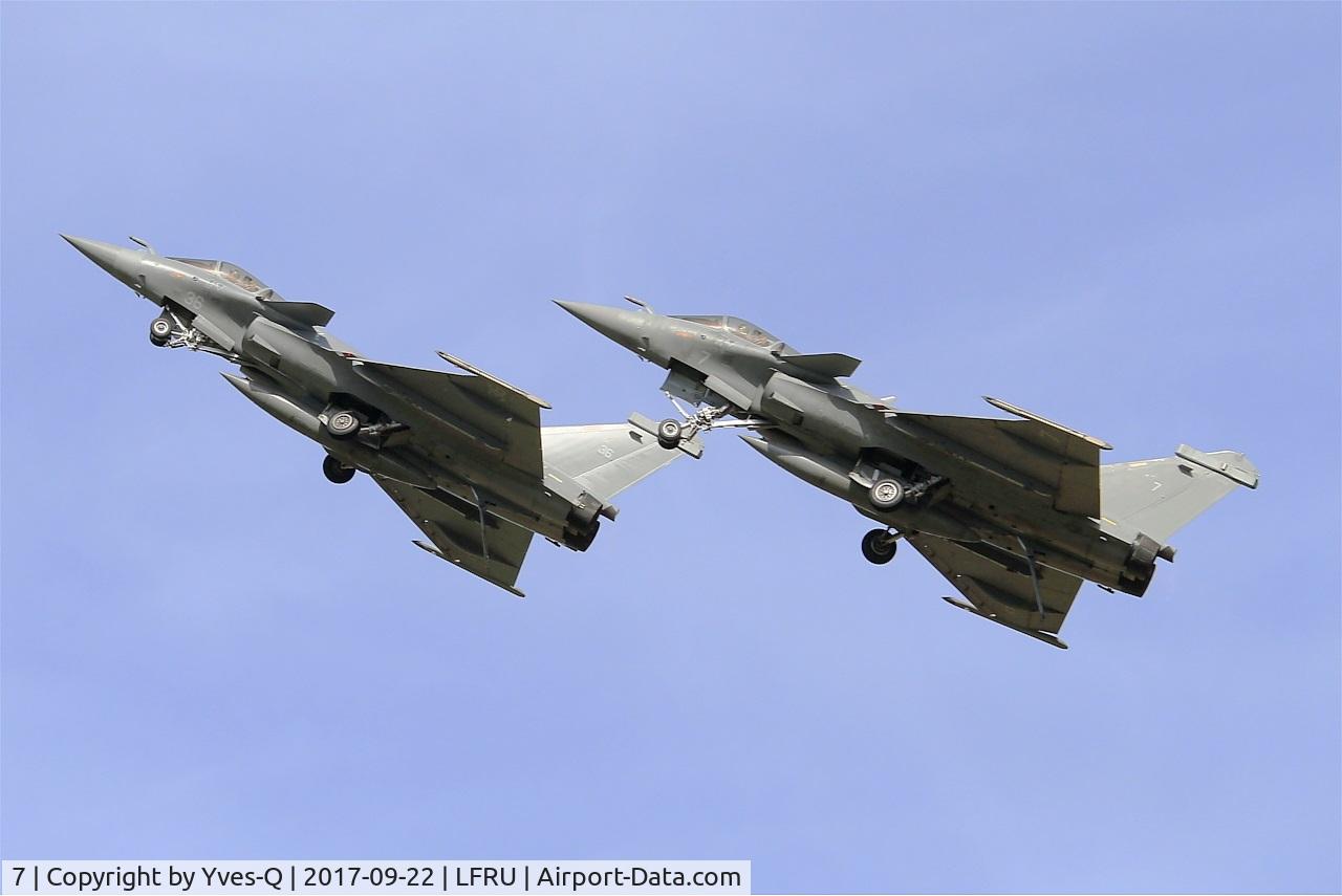 7, Dassault Rafale M C/N 7, Dassault Rafale M, On display, Morlaix-Ploujean airport (LFRU-MXN) Air show 2017