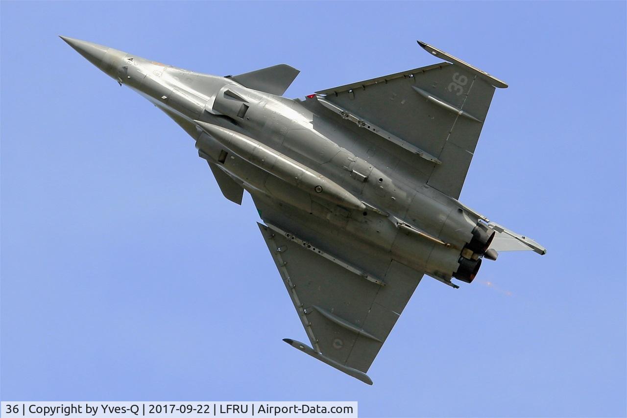 36, Dassault Rafale M C/N 36, Dassault Rafale M, On display, Morlaix-Ploujean airport (LFRU-MXN) Air show 2017