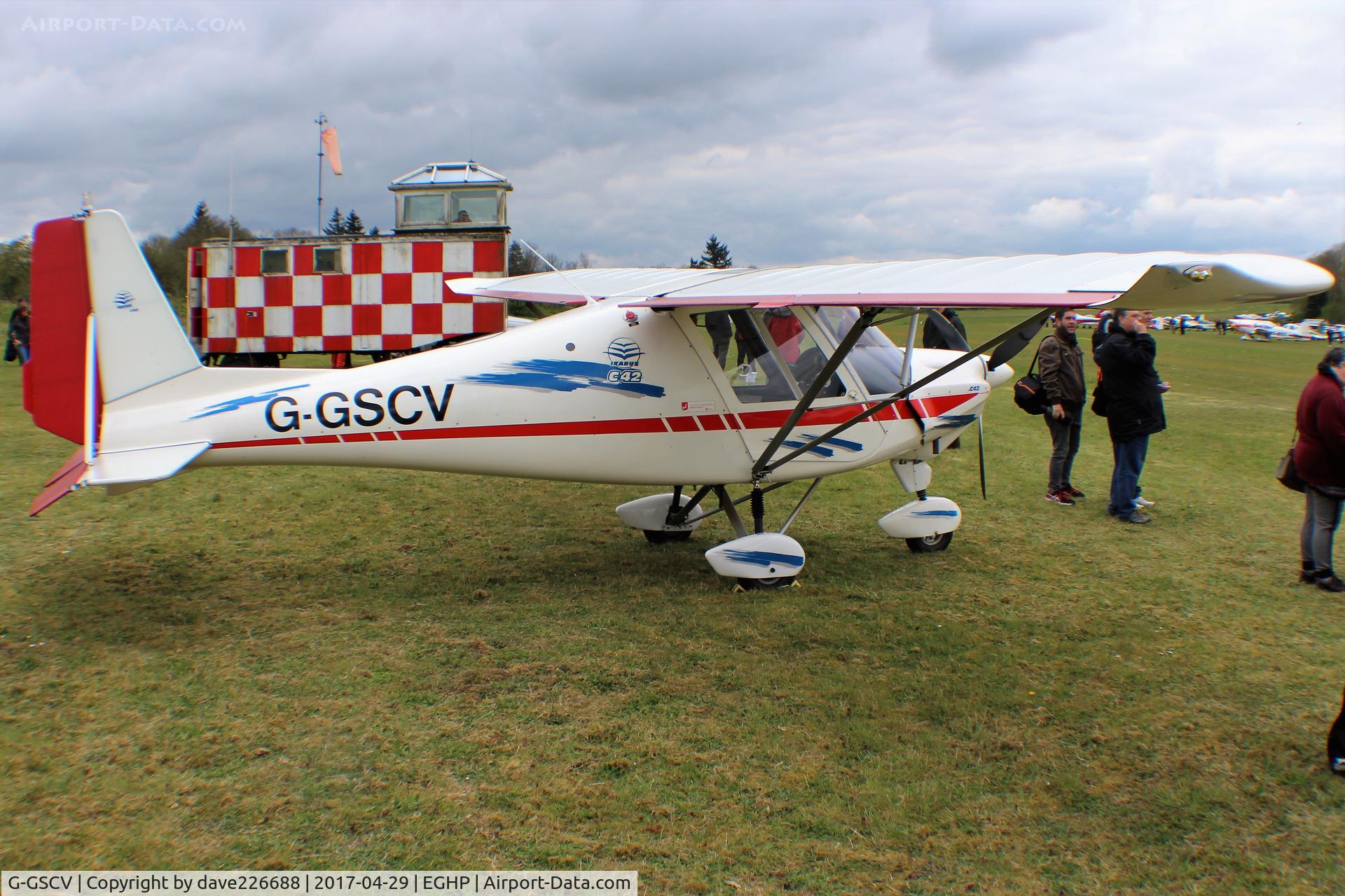 G-GSCV, 2002 Comco Ikarus C42 FB UK C/N PFA 322-13939, G GSCV at the Microlight Meeting at Popham
