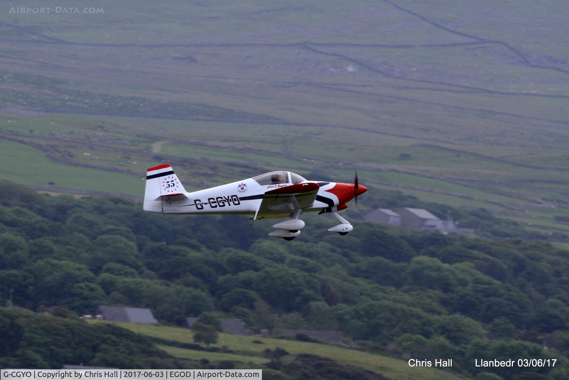 G-CGYO, 2005 Vans RV-6A C/N 24704, Royal Aero Club 3Rs air race at Llanbedr