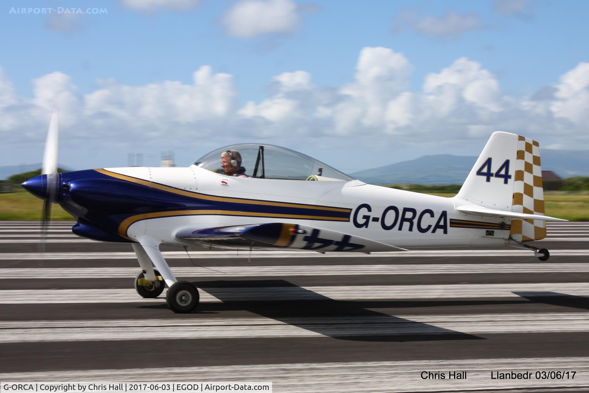 G-ORCA, 2005 Vans RV-4 C/N PFA 181-12924, Royal Aero Club 3Rs air race at Llanbedr
