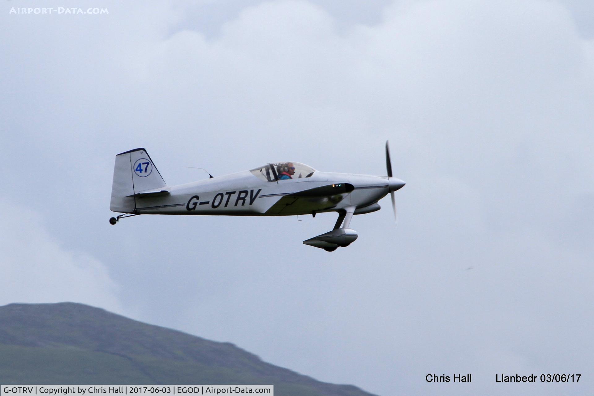 G-OTRV, 1999 Vans RV-6 C/N PFA 181-13302, Royal Aero Club 3Rs air race at Llanbedr