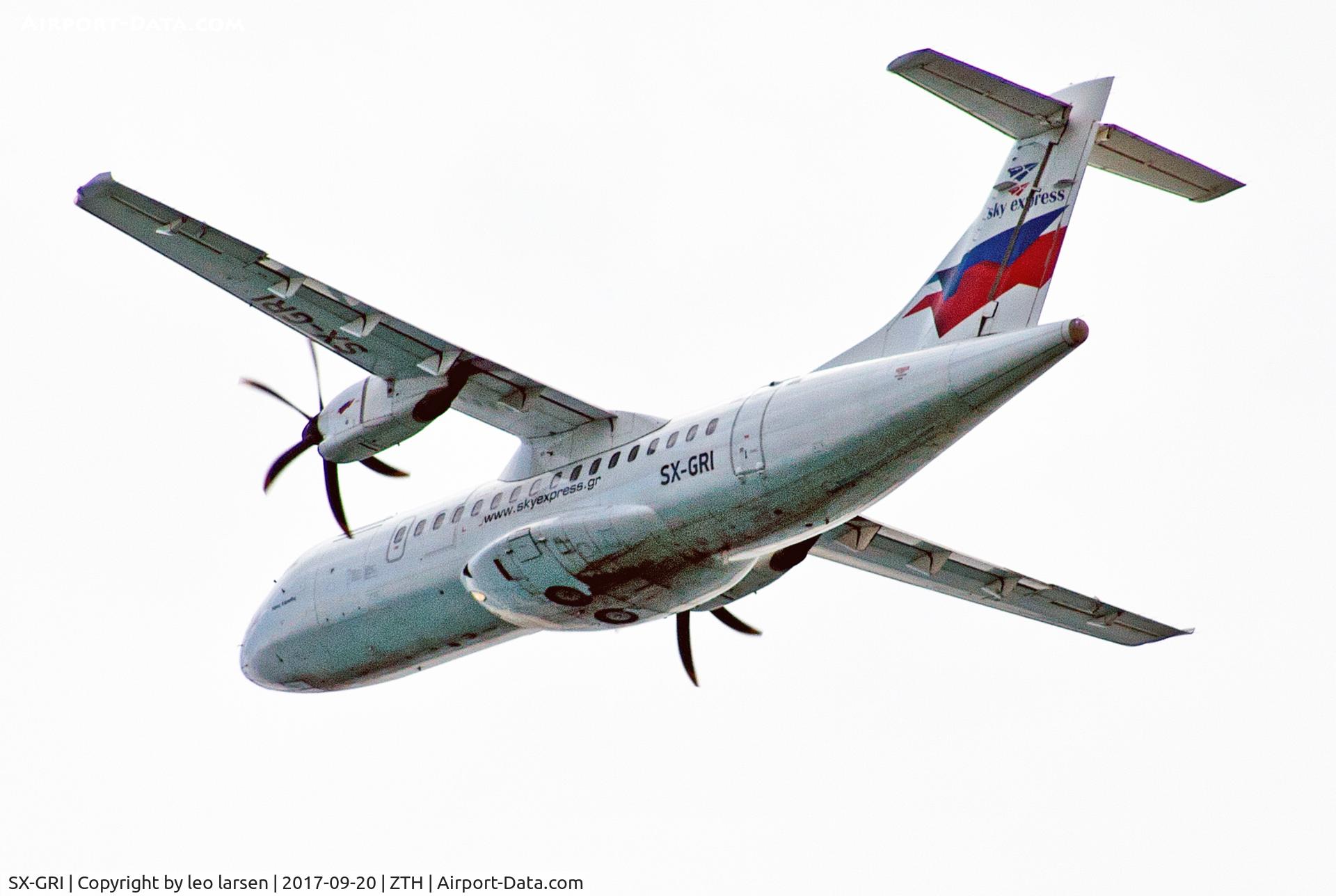 SX-GRI, 1997 ATR 42-500 C/N 534, Zakynthos Greece 20.9.2017