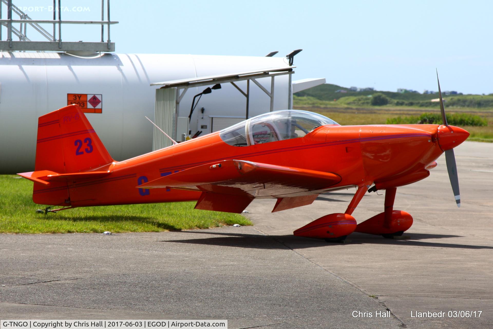 G-TNGO, 1994 Vans RV-6 C/N 21897, Royal Aero Club 3Rs air race at Llanbedr