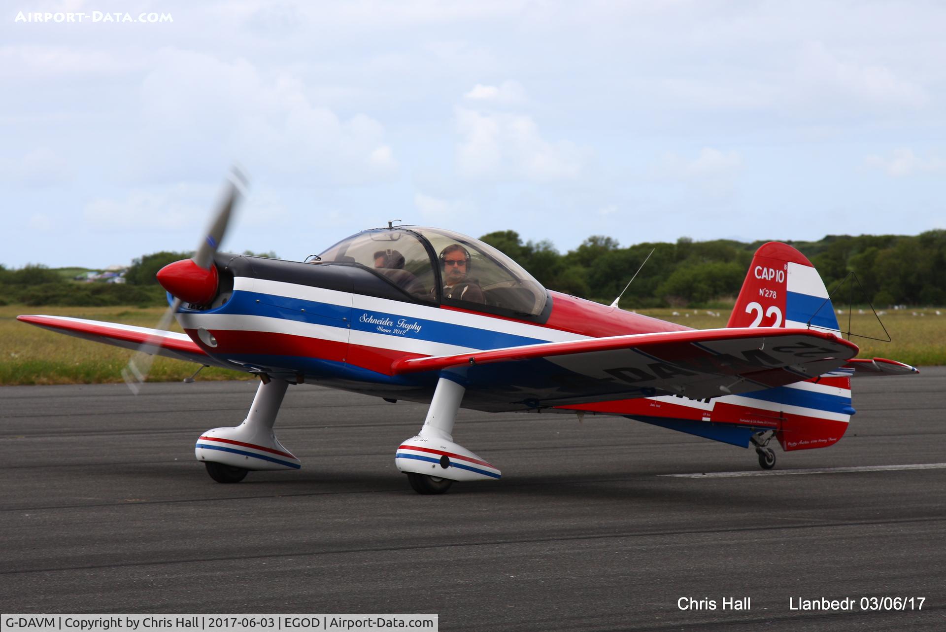 G-DAVM, 1998 Mudry CAP-10B C/N 278, Royal Aero Club 3Rs air race at Llanbedr