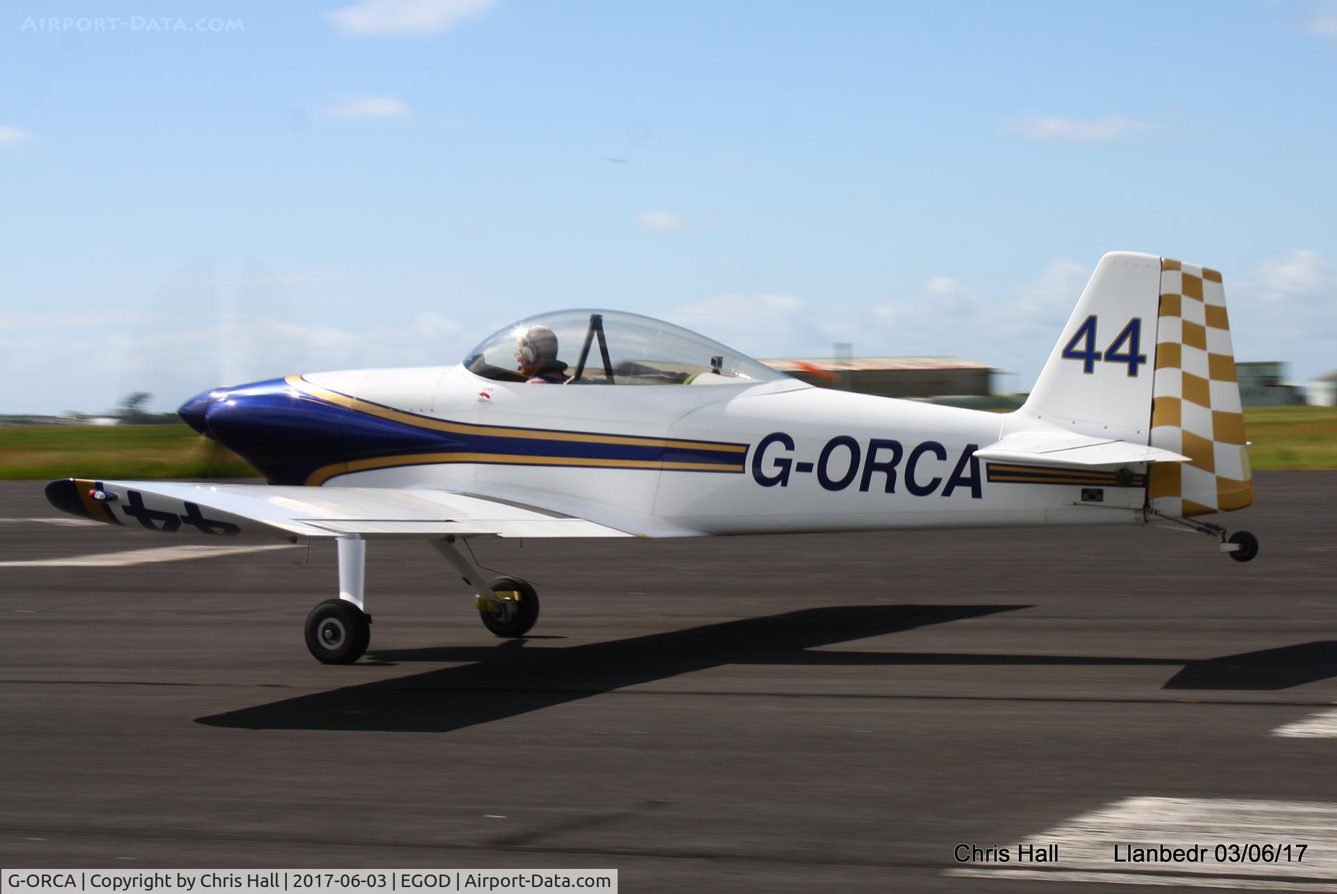 G-ORCA, 2005 Vans RV-4 C/N PFA 181-12924, Royal Aero Club 3Rs air race at Llanbedr