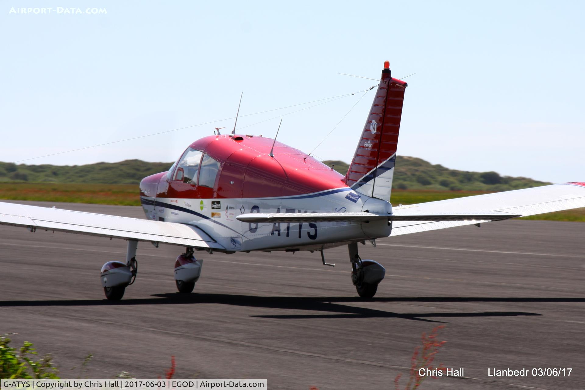 G-ATYS, 1966 Piper PA-28-180 Cherokee C/N 28-3296, Royal Aero Club 3Rs air race at Llanbedr