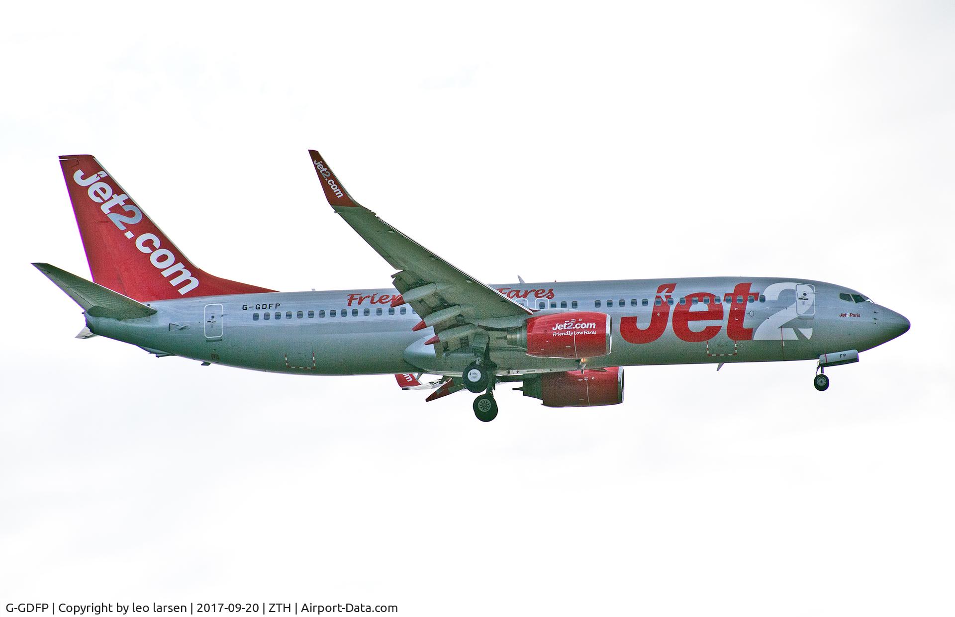 G-GDFP, 1998 Boeing 737-8Z9 C/N 28177, Zakyntos 20.9.2017