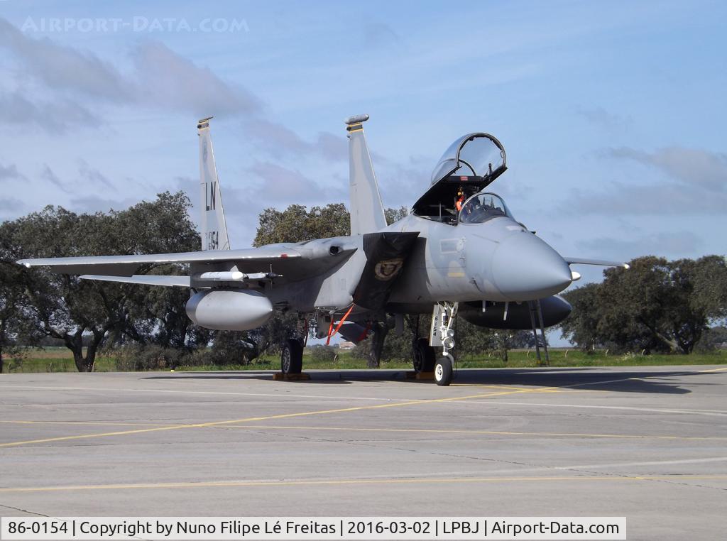 86-0154, 1986 McDonnell Douglas F-15C Eagle C/N 1001/C382, During the Real Thaw 2016.