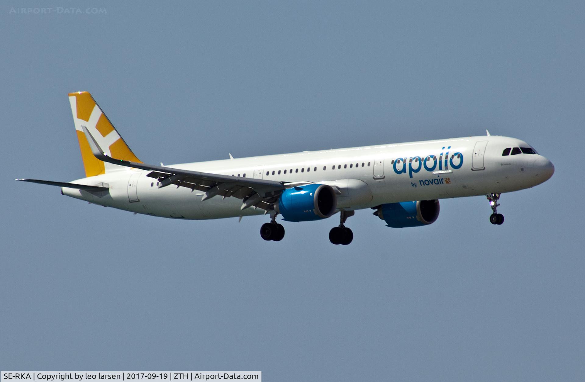 SE-RKA, 2017 Airbus A321-251N C/N 7746, Zakynthos 19.9.2017