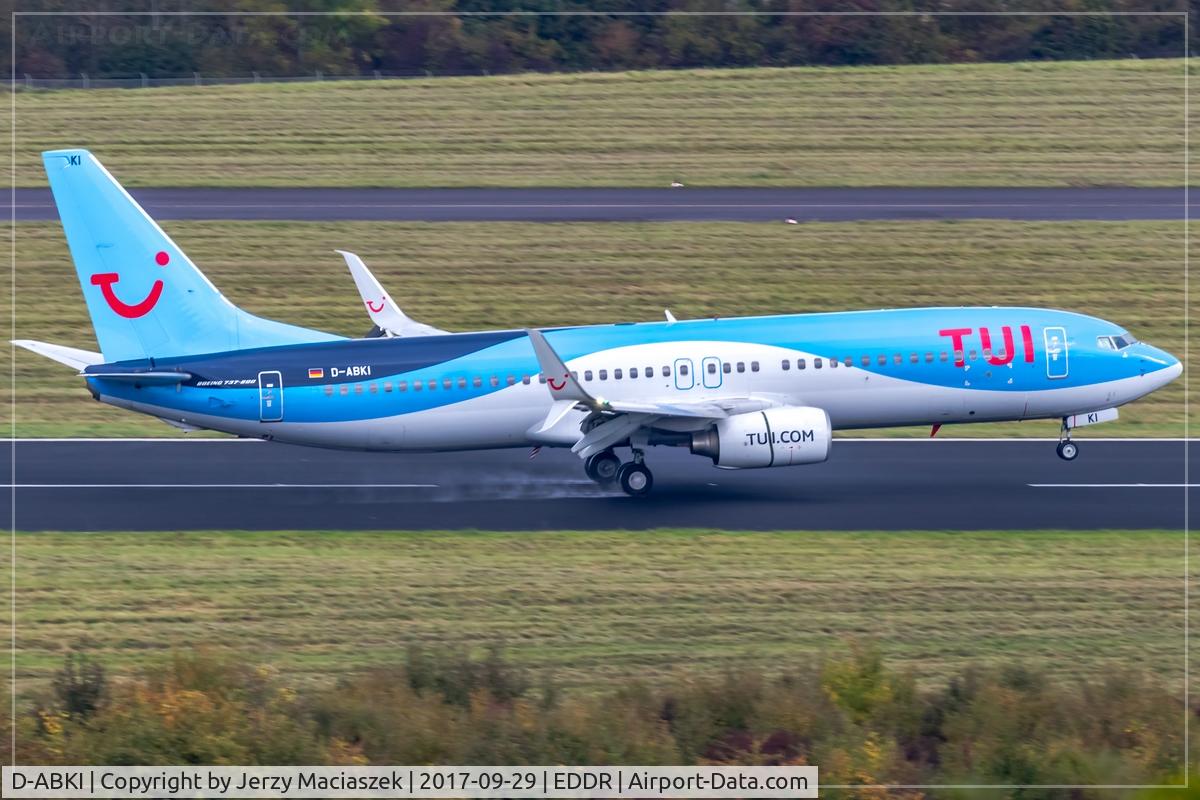 D-ABKI, 2009 Boeing 737-86J C/N 37748, Boeing 737-86J