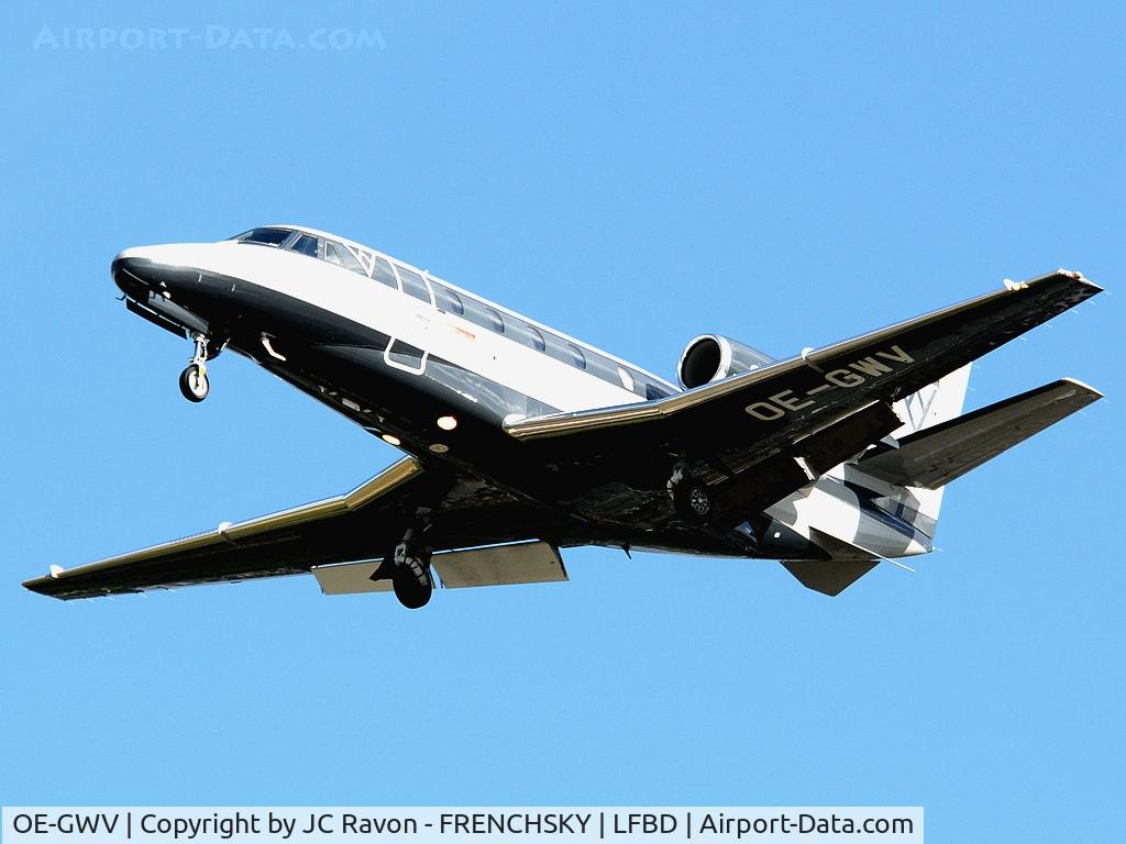 OE-GWV, 2008 Cessna 560XLS Citation Excel C/N 560-5826, Europ Star Aircraft landing runway 23