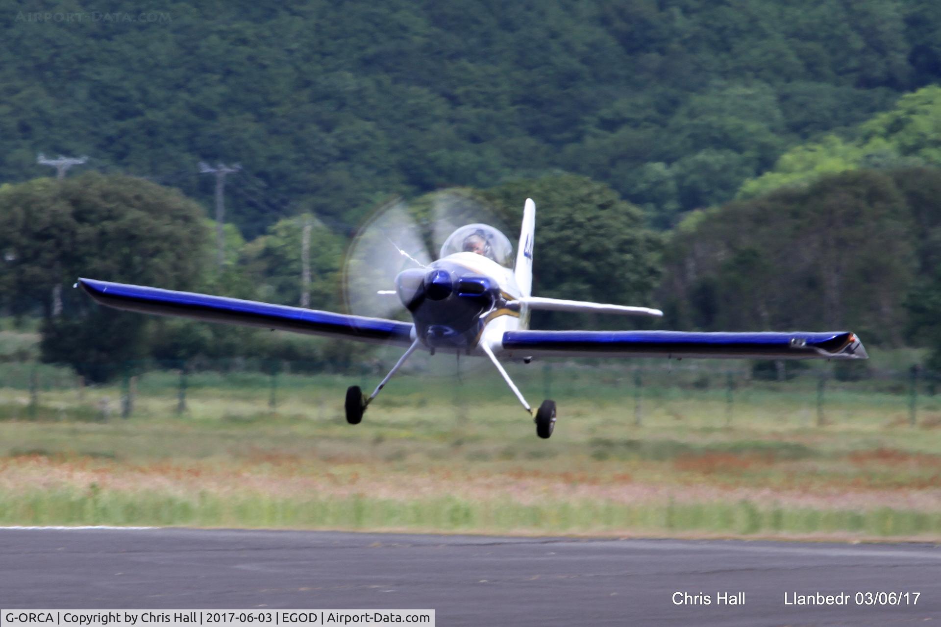 G-ORCA, 2005 Vans RV-4 C/N PFA 181-12924, Royal Aero Club 3Rs air race at Llanbedr