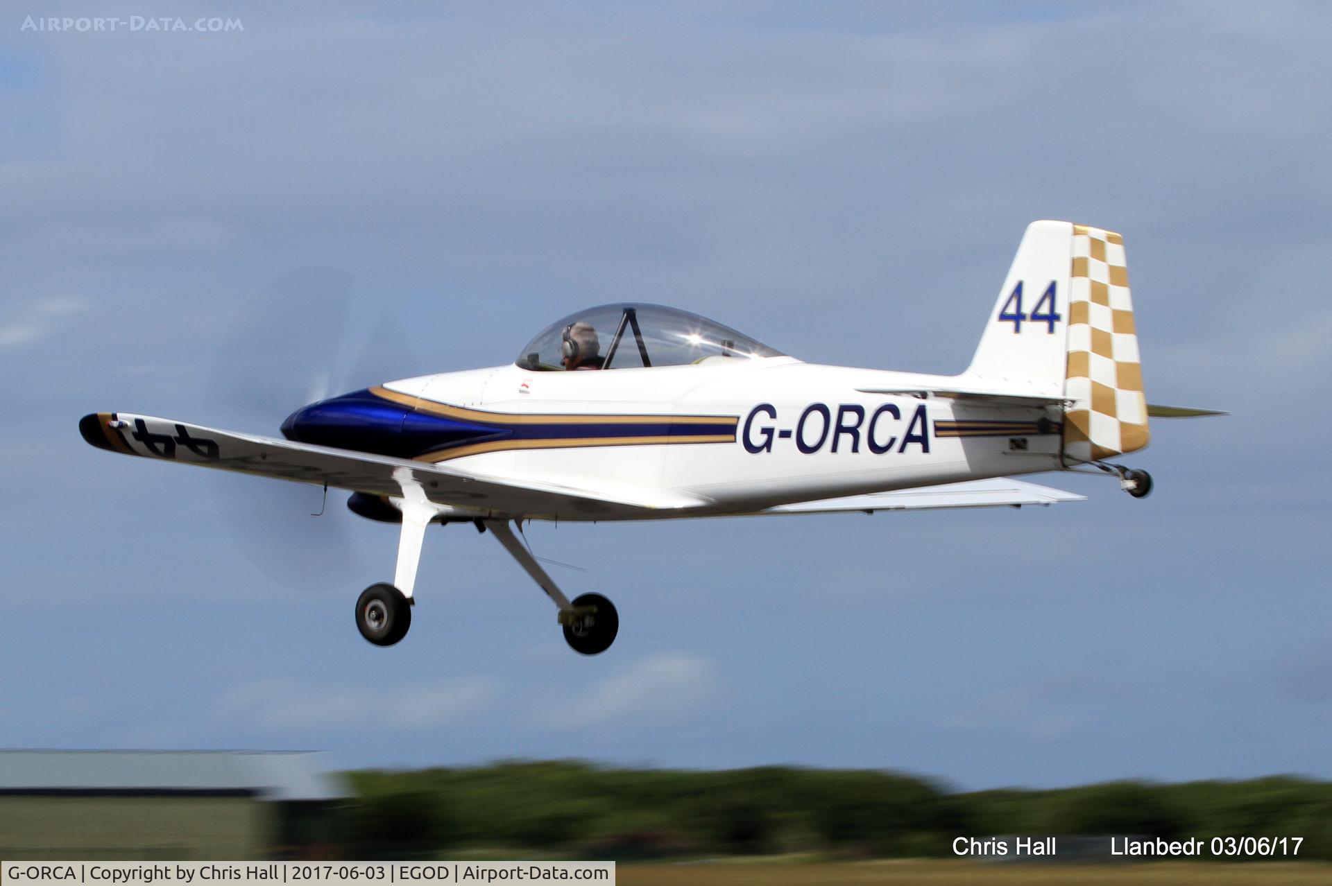 G-ORCA, 2005 Vans RV-4 C/N PFA 181-12924, Royal Aero Club 3Rs air race at Llanbedr