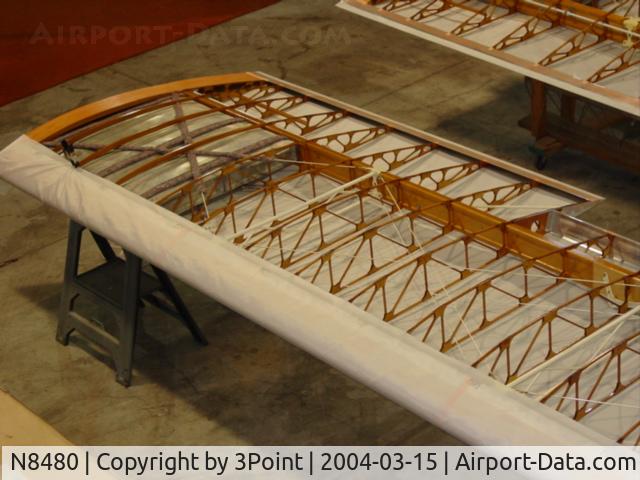 N8480, 1929 Stinson SM-2AB C/N 1074, Wing covering