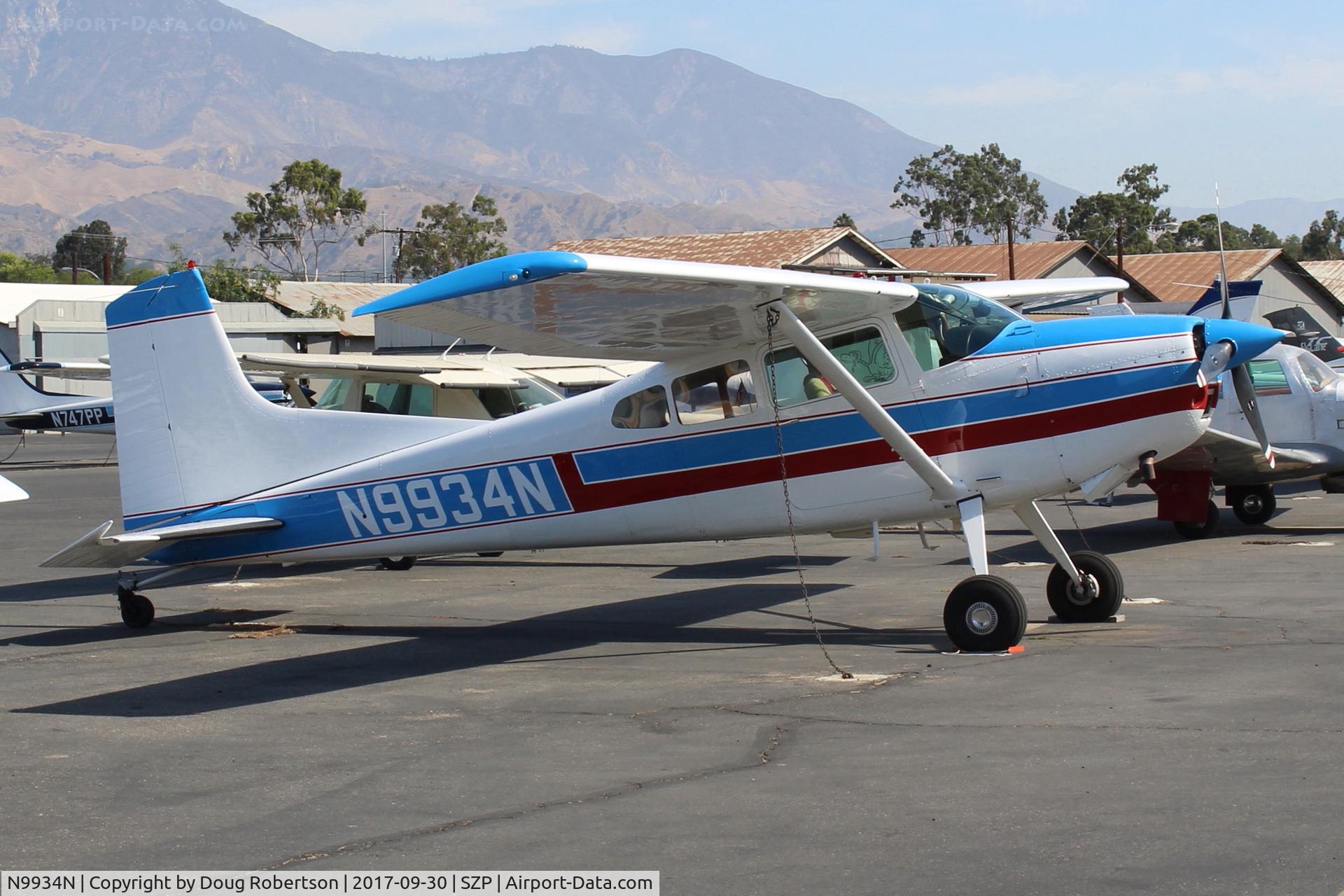 N9934N, 1975 Cessna 180J C/N 18052589, 1975 Cessna 180J SKYWAGON, Continental O-470 230 Hp