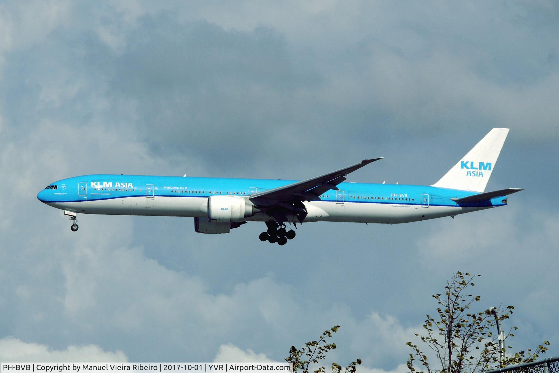 PH-BVB, 2008 Boeing 777-306/ER C/N 36145, Arrival from Amsterdam