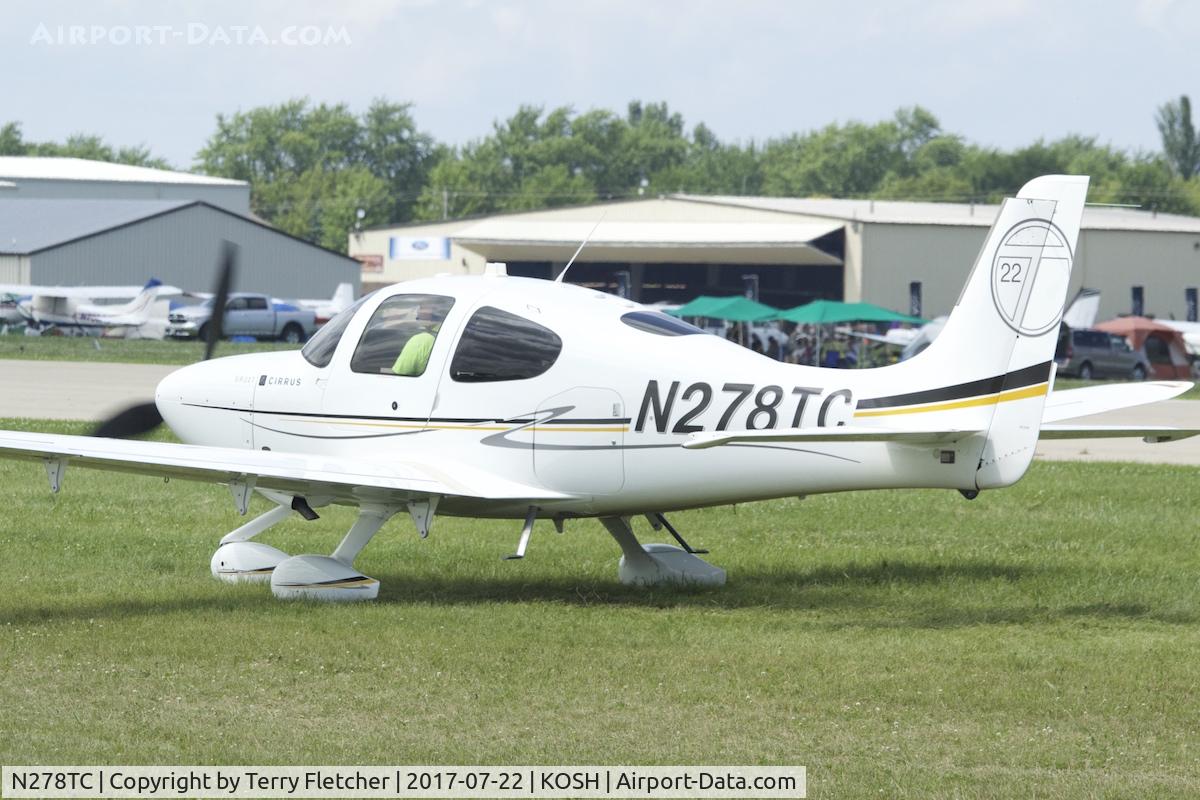 N278TC, Cirrus SR22T C/N 0064, At 2017 EAA AirVenture at Oshkosh