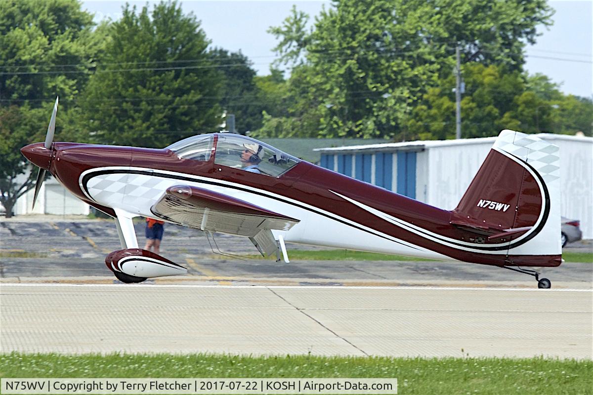 N75WV, 2012 Vans RV-7 C/N 72343, At 2017 EAA AirVenture at Oshkosh