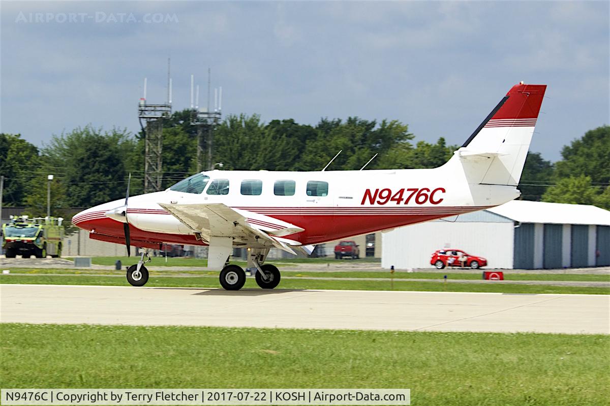 N9476C, 1982 Cessna T303 Crusader C/N T30300179, At 2017 EAA AirVenture at Oshkosh