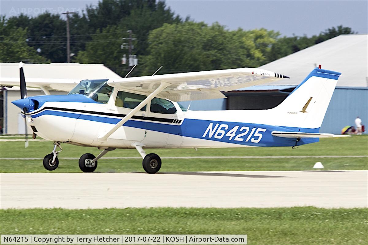 N64215, 1975 Cessna 172M C/N 17265095, At 2017 EAA AirVenture at Oshkosh