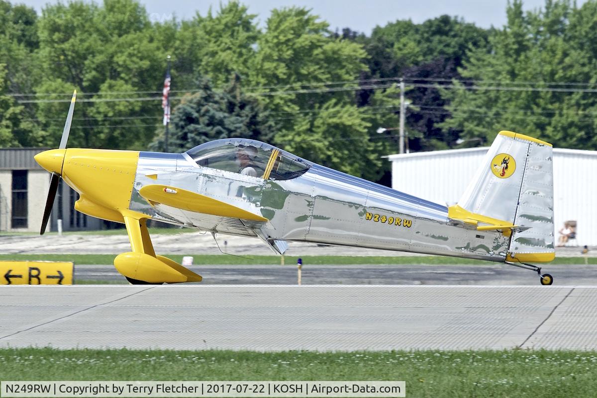 N249RW, 2008 Vans RV-6 C/N 20805, At 2017 EAA AirVenture at Oshkosh