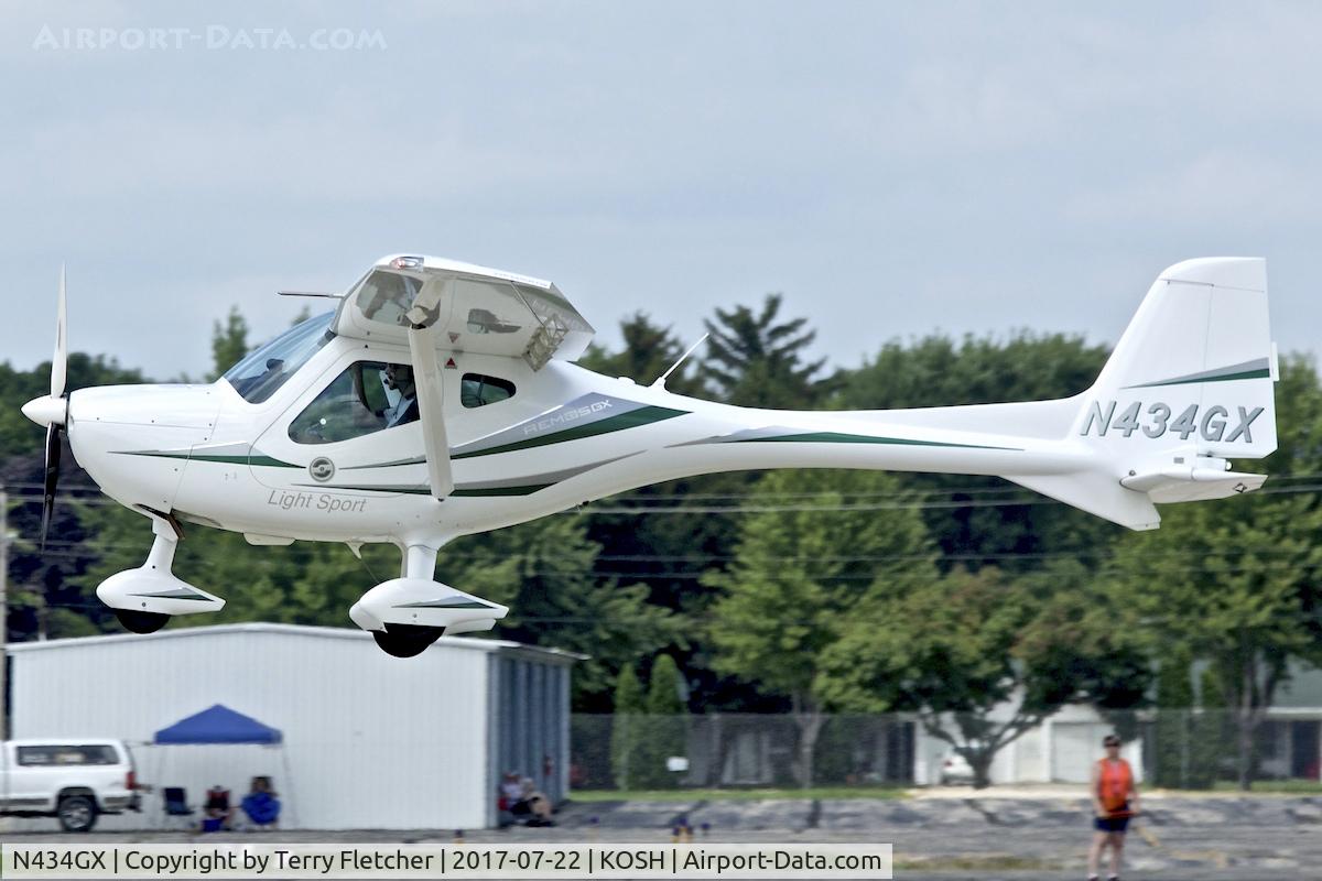 N434GX, 2015 Remos GX C/N 434, At 2017 EAA AirVenture at Oshkosh