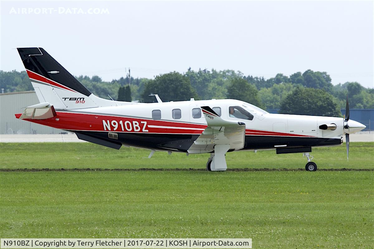 N910BZ, 2017 Socata TBM-700 C/N 1184, At 2017 EAA AirVenture at Oshkosh
