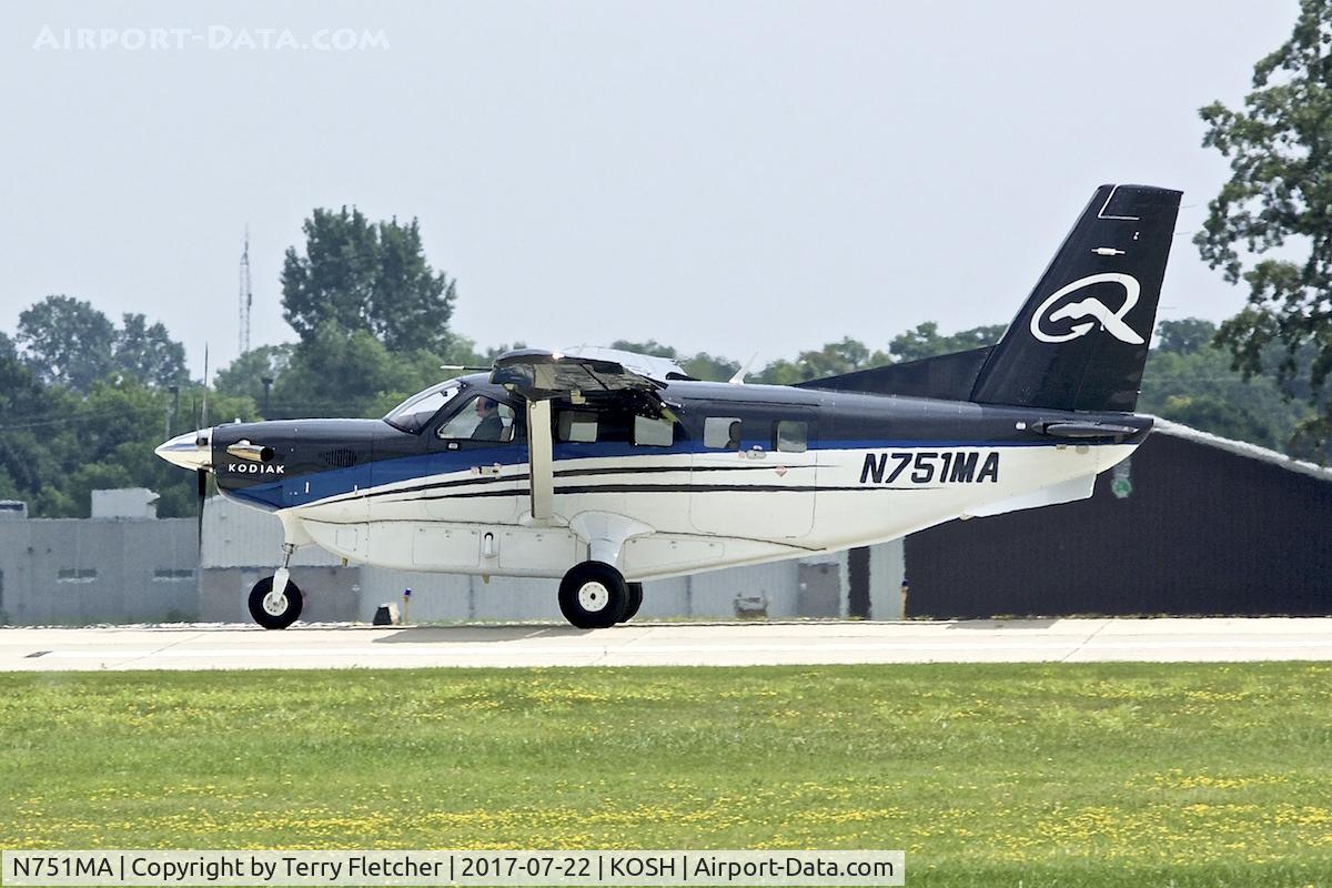 N751MA, 2016 Quest Kodiak 100 C/N 100-0184, At 2017 EAA AirVenture at Oshkosh