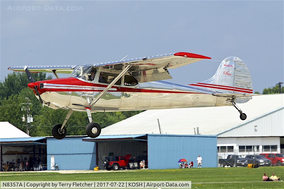 N8357A, 1952 Cessna 170B C/N 25209, At 2017 EAA AirVenture at Oshkosh
