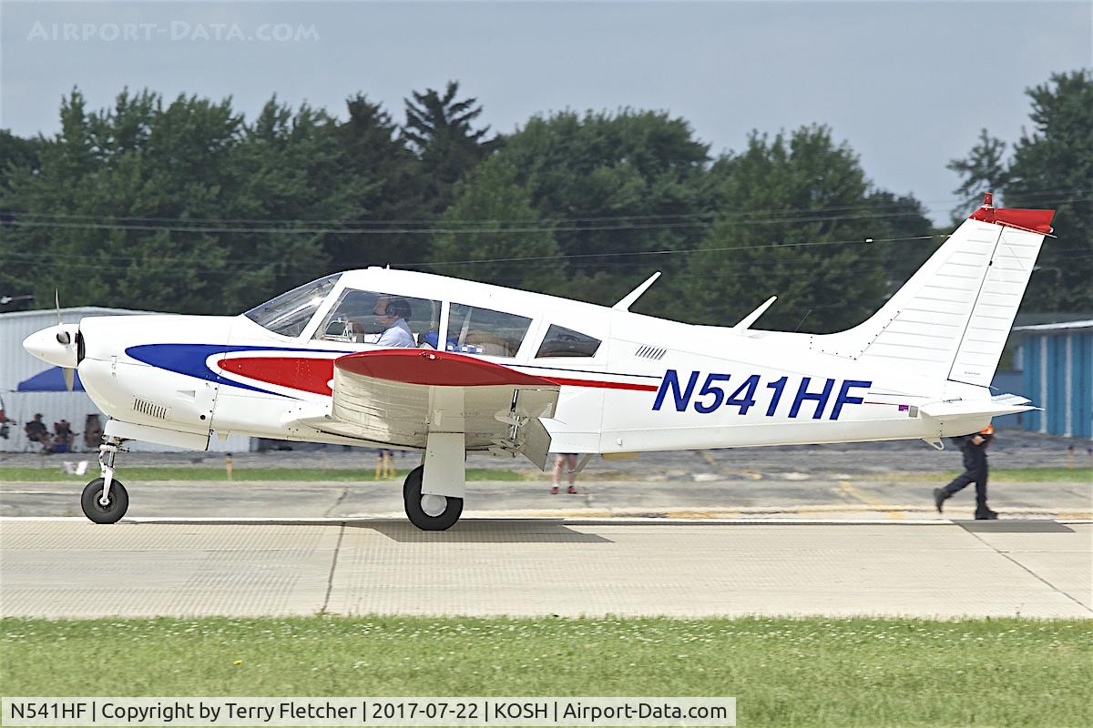 N541HF, 1973 Piper PA-28R-200 Arrow II C/N 28R-7335335, At 2017 EAA AirVenture at Oshkosh