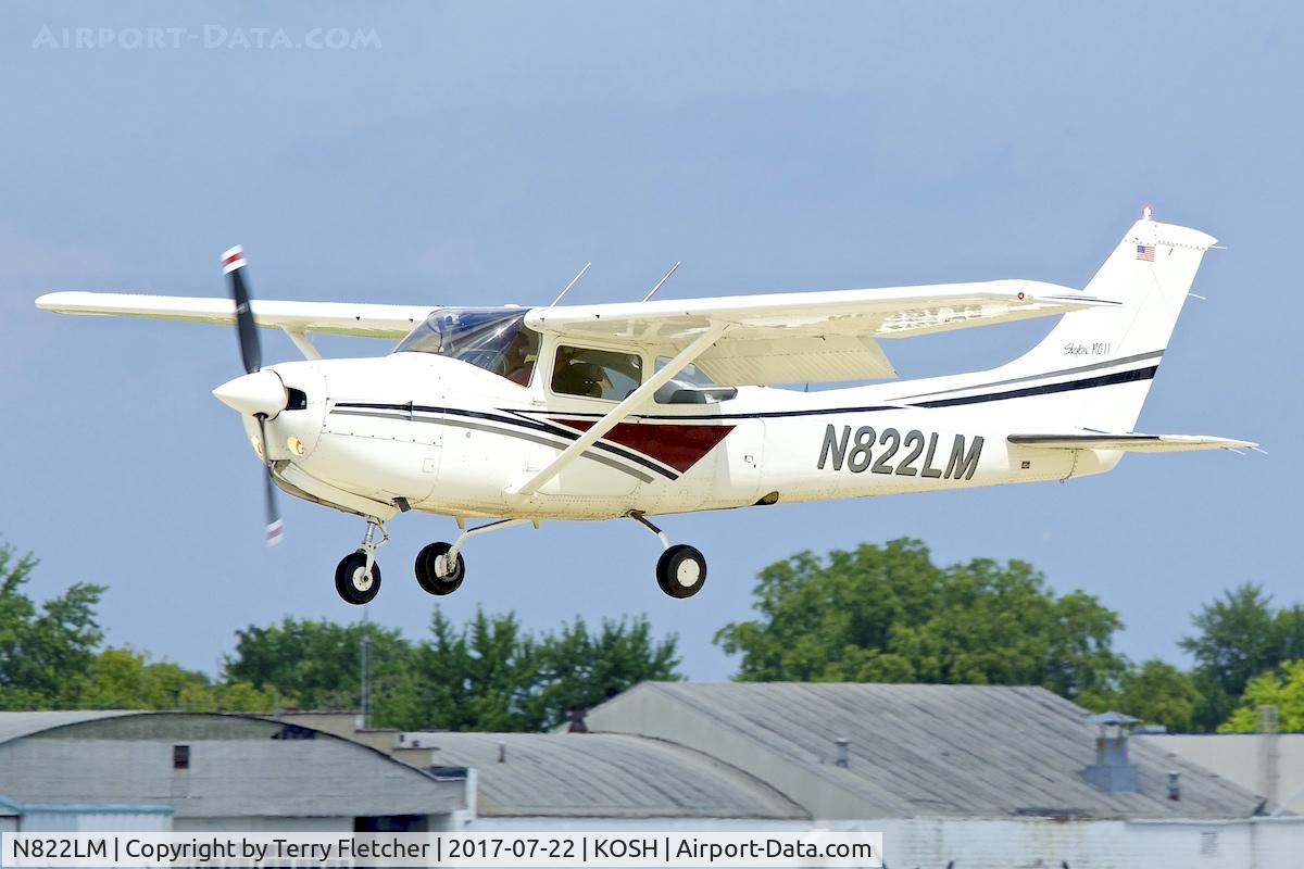 N822LM, 1979 Cessna R182 Skylane RG C/N R18201081, At 2017 EAA AirVenture at Oshkosh