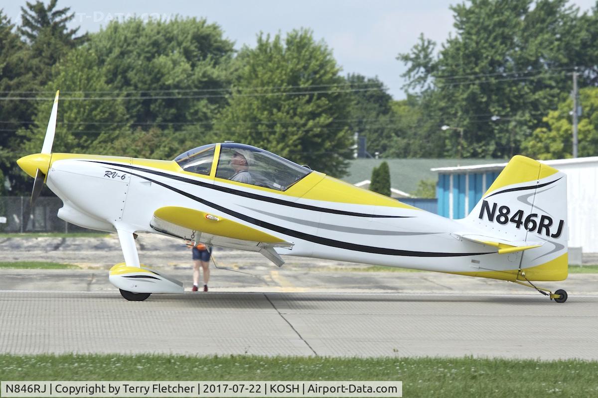 N846RJ, 2014 Vans RV-6 C/N 22874, At 2017 EAA AirVenture at Oshkosh