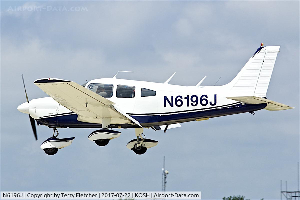 N6196J, 1976 Piper PA-28-181 Archer C/N 28-7690370, At 2017 EAA AirVenture at Oshkosh