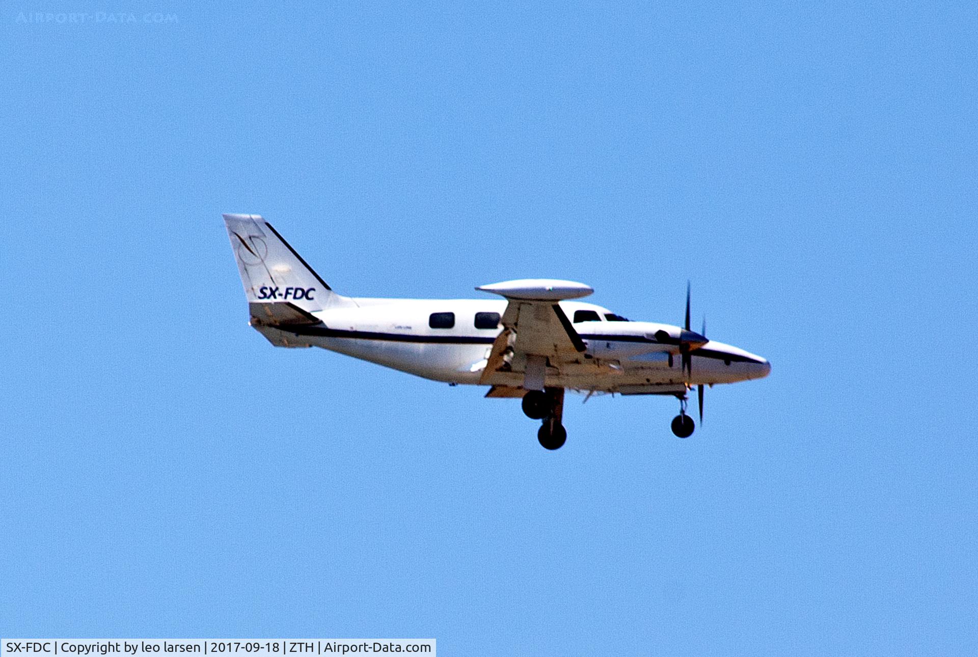 SX-FDC, 1977 Piper PA-31T2 Cheyenne II C/N 31T-7720063, Zakyntos 18.9.2017