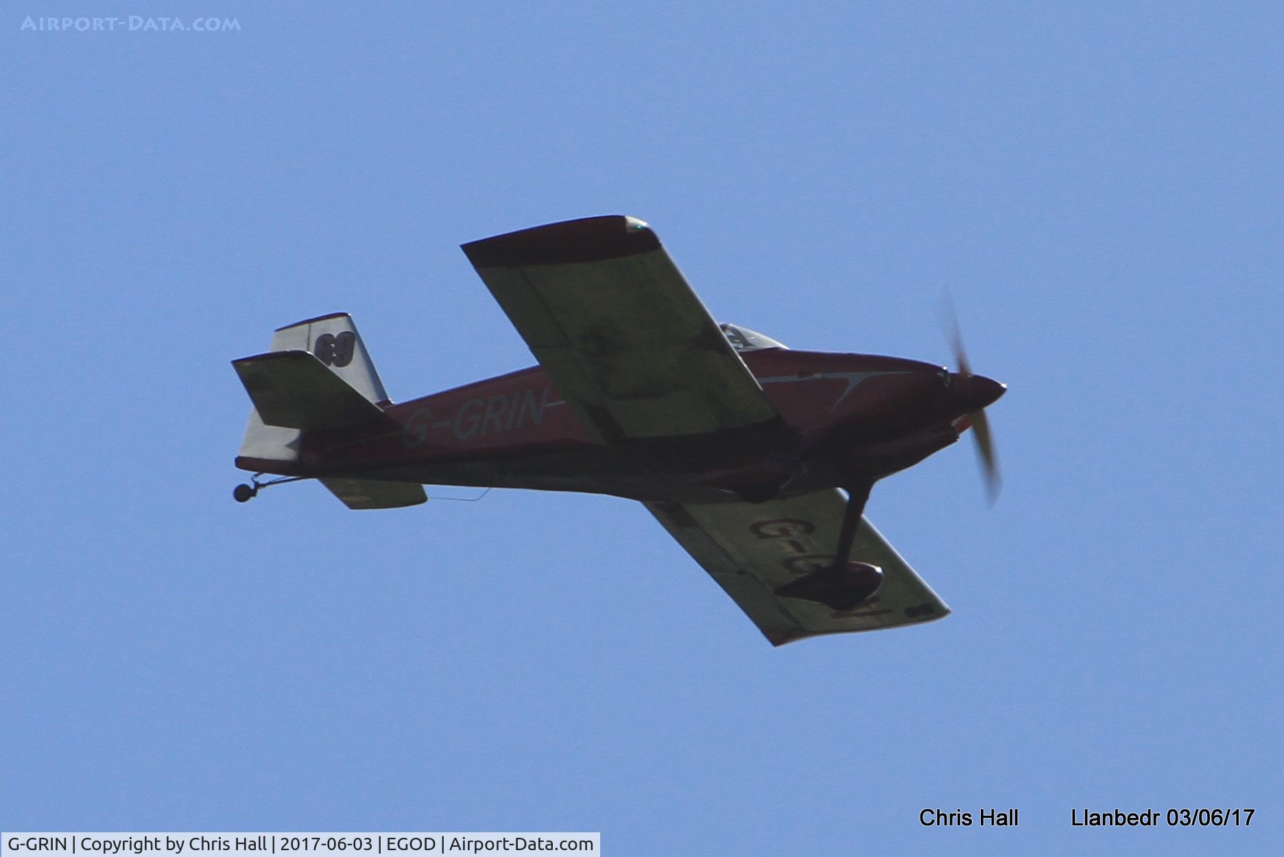 G-GRIN, 1999 Vans RV-6 C/N PFA 181-12409, Royal Aero Club 3Rs air race at Llanbedr