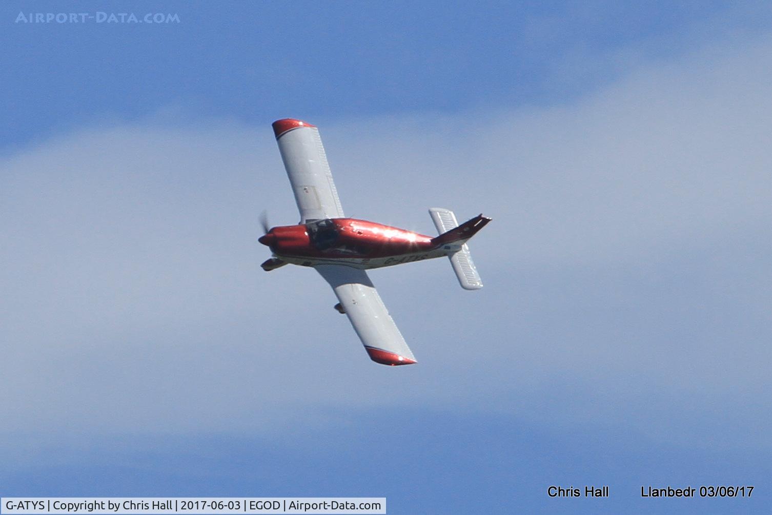 G-ATYS, 1966 Piper PA-28-180 Cherokee C/N 28-3296, Royal Aero Club 3Rs air race at Llanbedr
