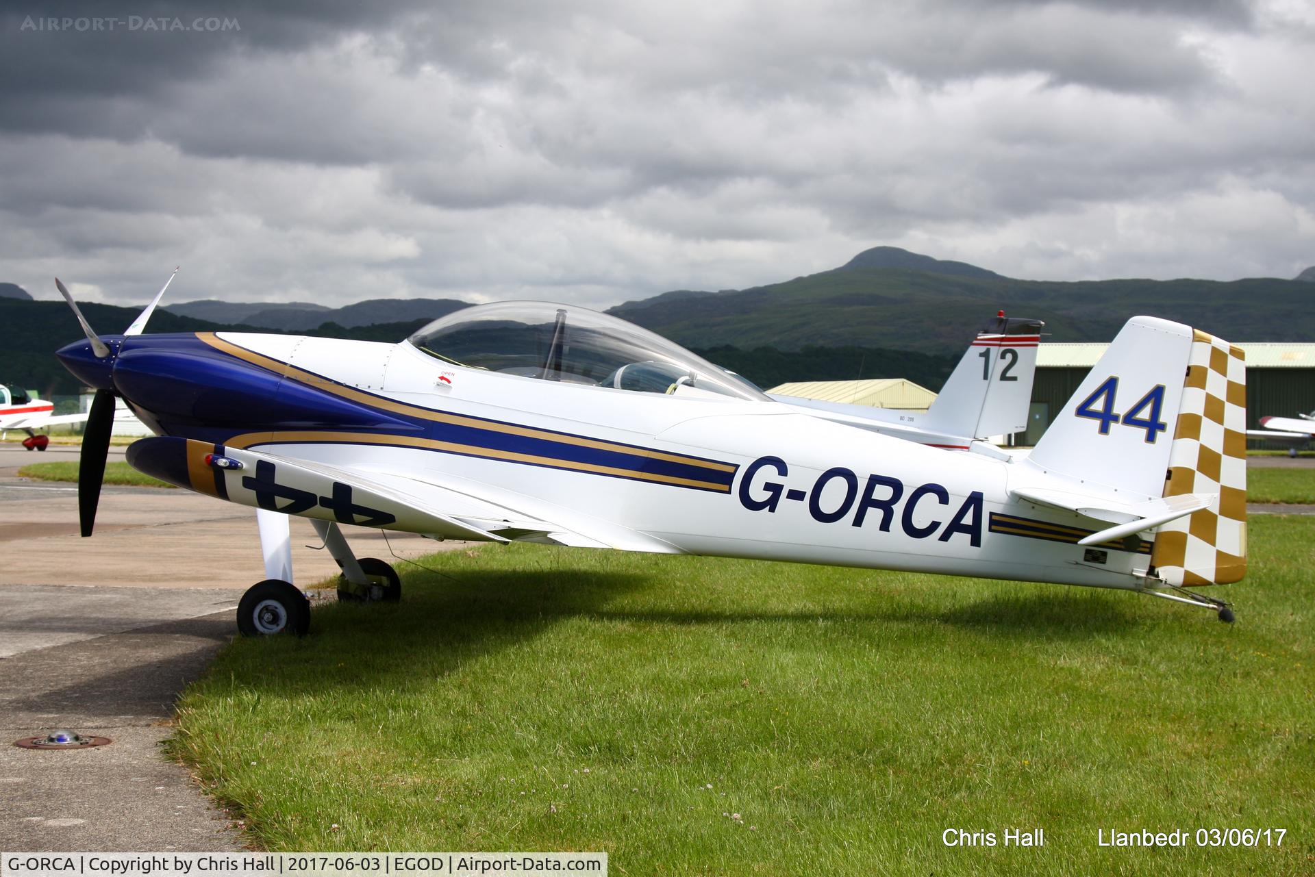 G-ORCA, 2005 Vans RV-4 C/N PFA 181-12924, Royal Aero Club 3Rs air race at Llanbedr