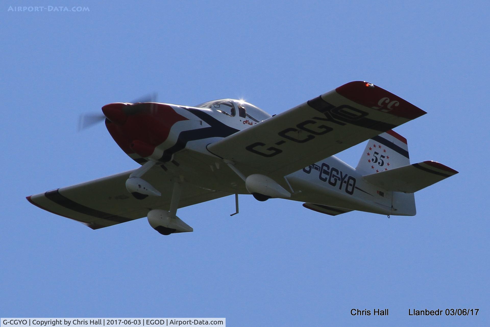 G-CGYO, 2005 Vans RV-6A C/N 24704, Royal Aero Club 3Rs air race at Llanbedr