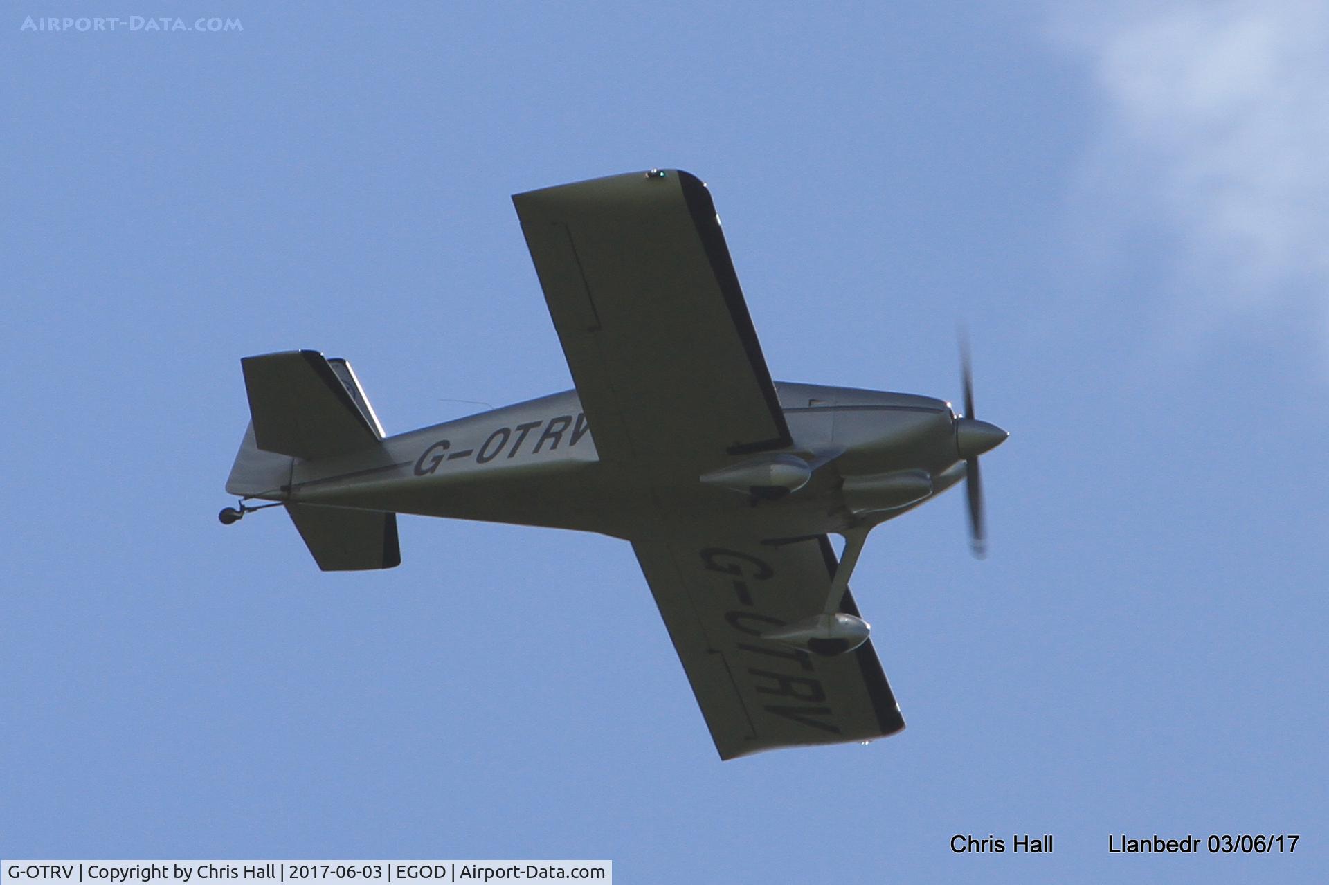 G-OTRV, 1999 Vans RV-6 C/N PFA 181-13302, Royal Aero Club 3Rs air race at Llanbedr