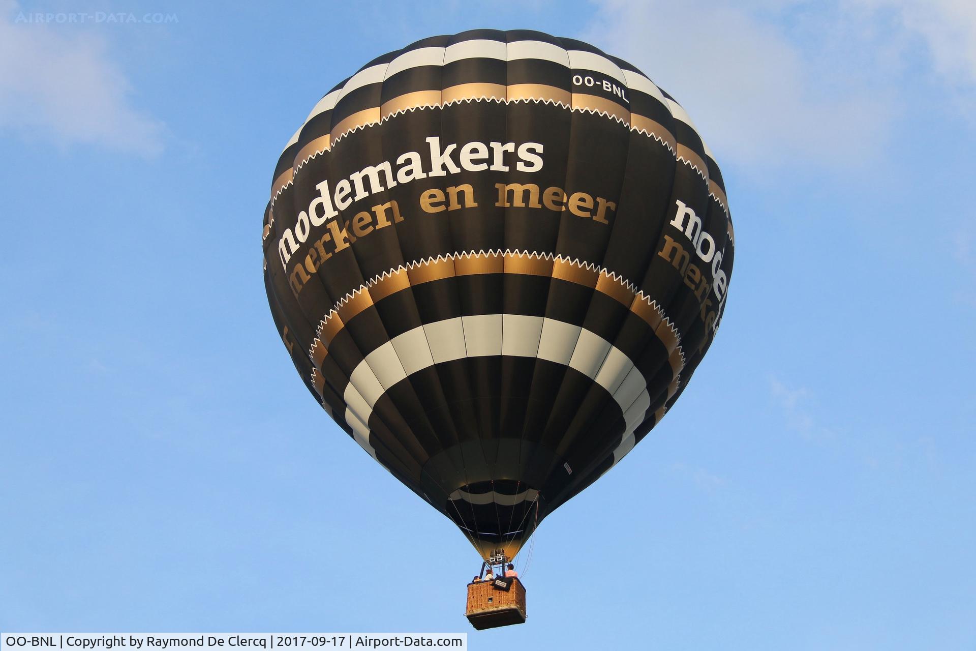 OO-BNL, 2015 Cameron Balloons Z-120 C/N 11893, At Lochristi.