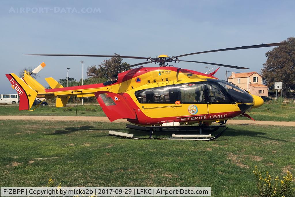 F-ZBPF, Eurocopter-Kawasaki EC-145 (BK-117C-2) C/N 9012, Parked