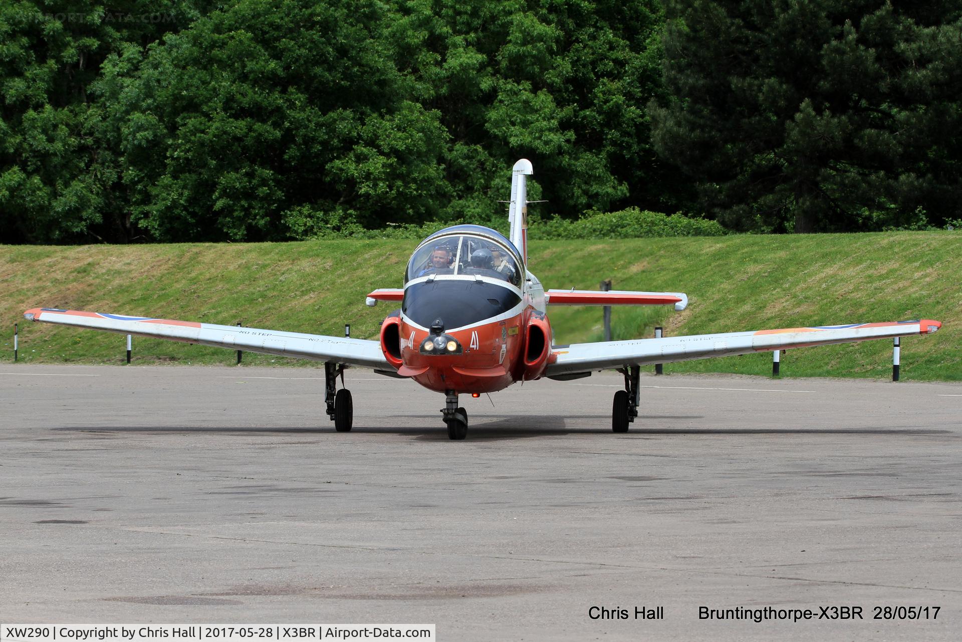 XW290, 1969 BAC 84 Jet Provost T.5A C/N EEP/JP/954, Cold War Jets open day 2017