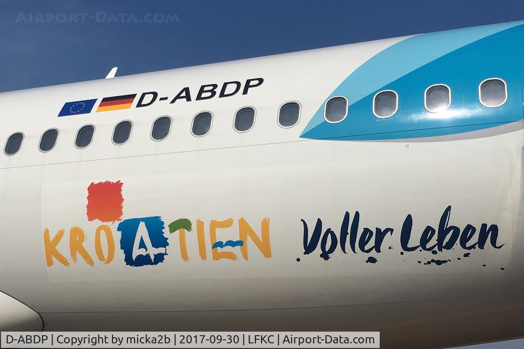 D-ABDP, 2007 Airbus A320-214 C/N 3093, Stickers 