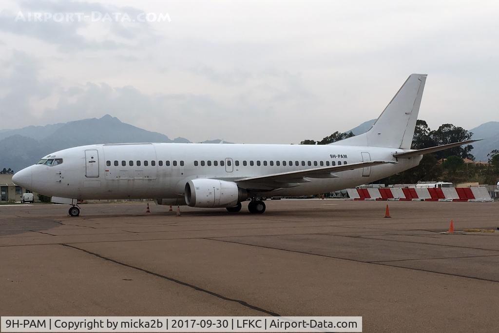 9H-PAM, 1991 Boeing 737-33A C/N 25744, Parked