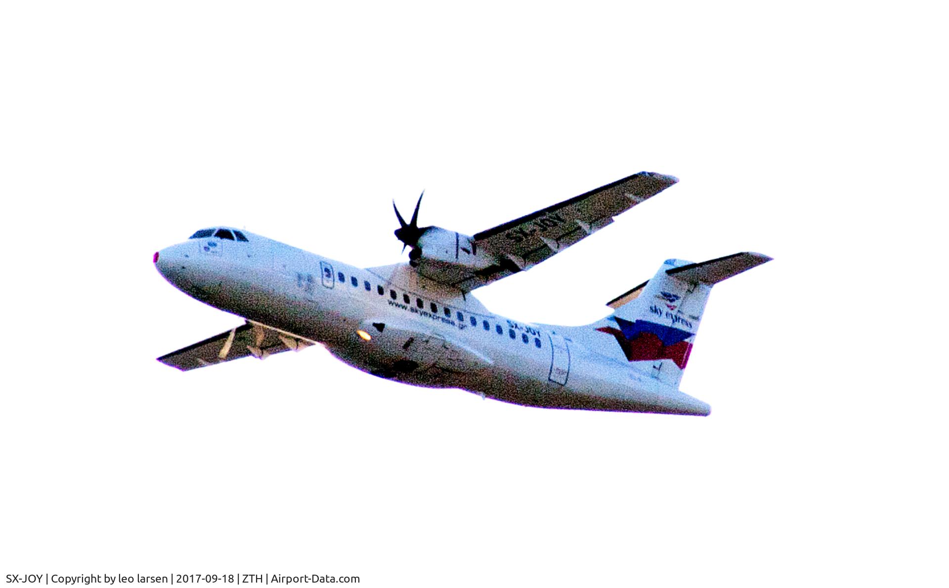 SX-JOY, 1995 ATR 42-512 C/N 457, Zakynthos 18.9.2017