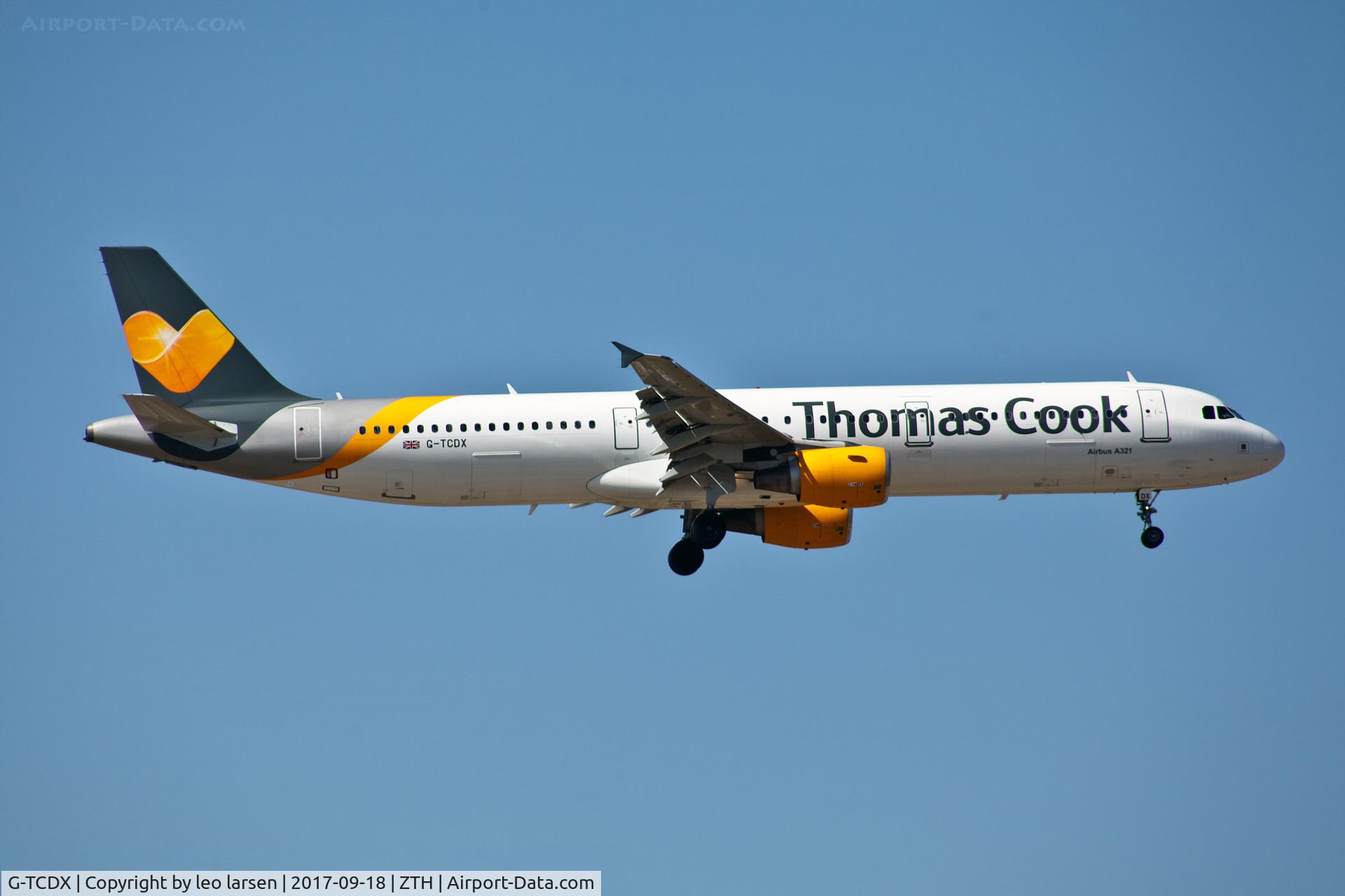 G-TCDX, 2002 Airbus A321-211 C/N 1887, Zakynthos 18.9.2017